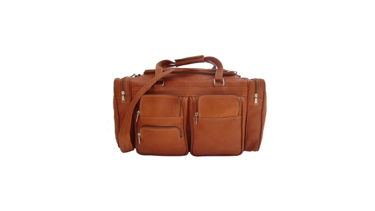 Piel Leather 20In Duffel Bag