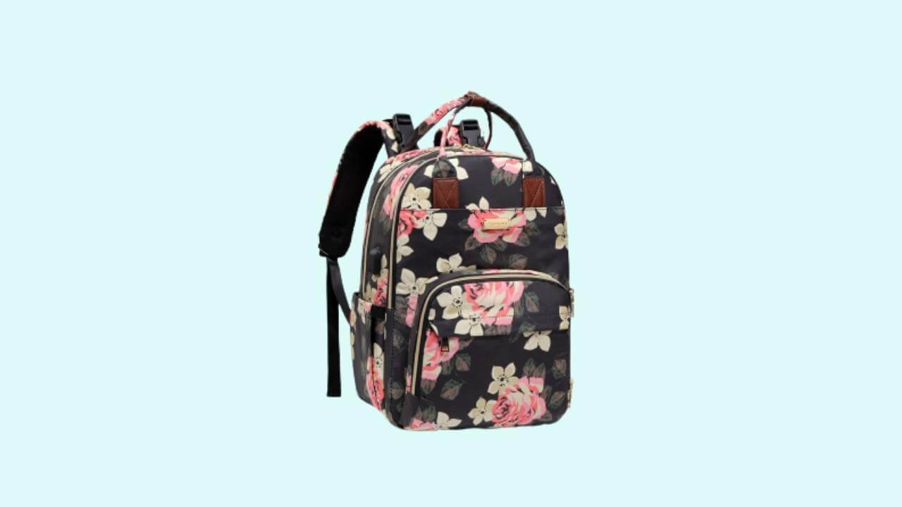 HODAR Floral Diaper Backpack
